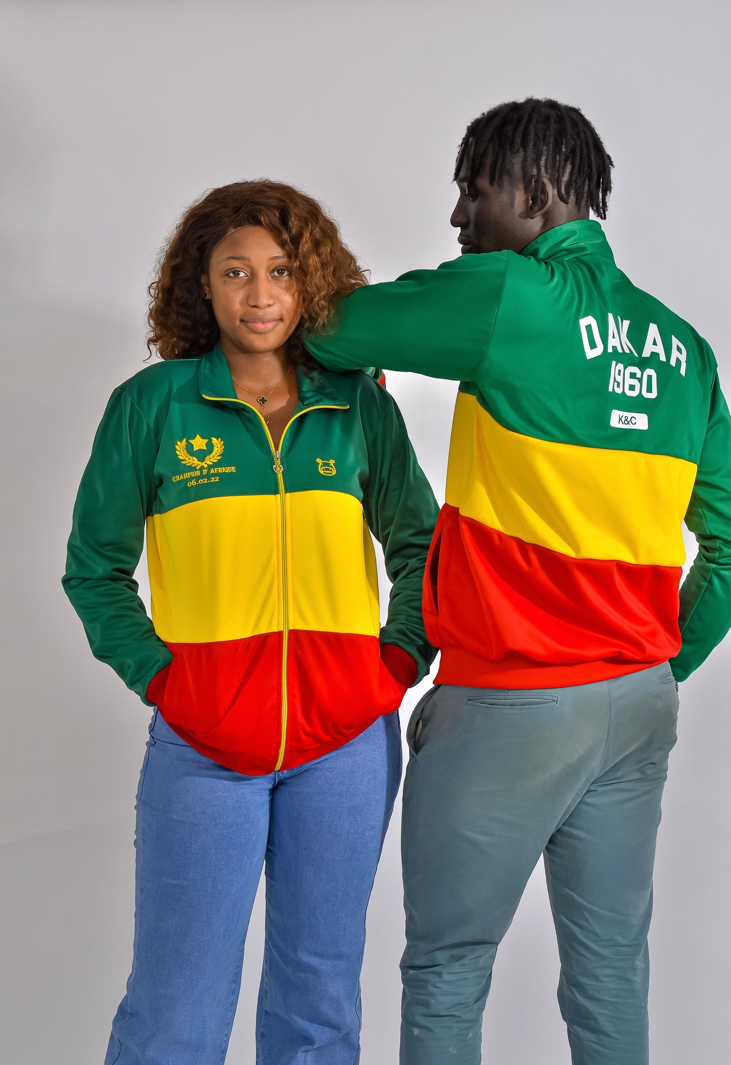 DAKAR 1960 Green-Yellow-Red Tracksuit